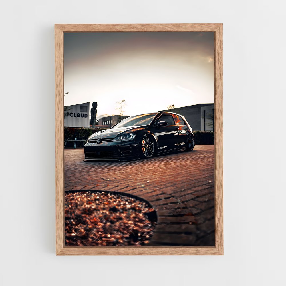 Poster L'Allure Noire – affiche Volkswagen (vue 4)